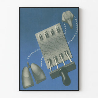 Vintage Organic Mechanical Artistic Poster