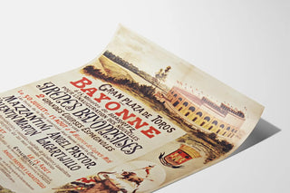 Vintage Poster of the Bayonne Bullring