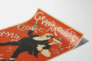 Vintage Poster of Grand Sparkling Cider Domaine de Valencey