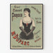 Vintage Poster of the Great Parisian Concert by Mlle Duparc