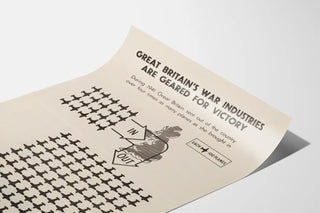 Vintage British Aeronautical Industry Poster 1941