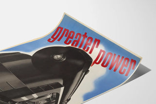 Vintage Poster Trains Greater Power New Haven Railroad