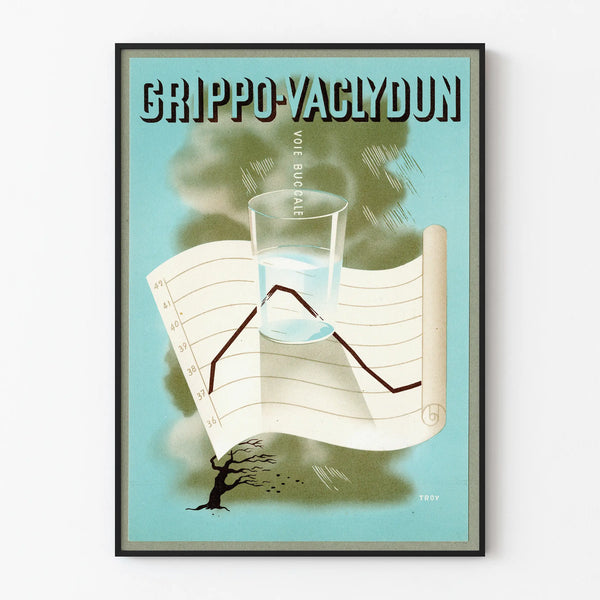 Decorative Graphic Poster Grippo-Vaclydun Oral Cavity