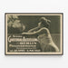 Vintage poster for the horticultural exhibition Berlin 1904 — framed artwork on a wall
