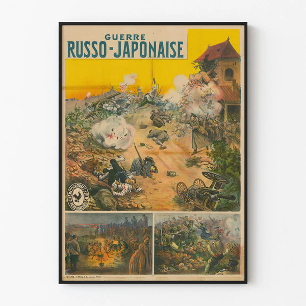 Decorative Poster of the Russo-Japanese War