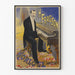 Vintage Poster H. Fragson at the Piano - Champs-Élysées Clock