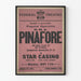 Vintage poster H.M.S. Pinafore - Theater show The Federal USA WPA