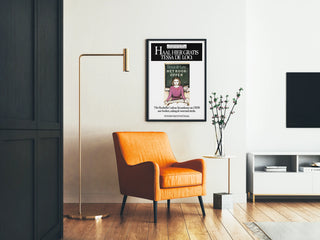 Vintage promotional poster Boekenweek 1987 Tessa de Loo