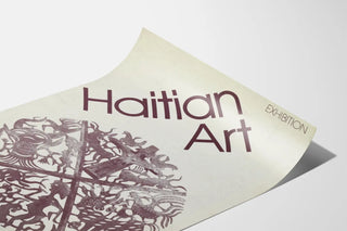 Haitian Art Exhibition Poster Brooklyn Museum 1978