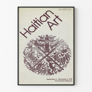 Haitian Art Exhibition Poster Brooklyn Museum 1978
