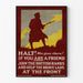 Vintage British Recruitment Military Poster