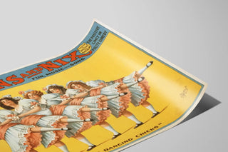 Vintage poster Hans and Nix - The Dancing Chicks — artwork view