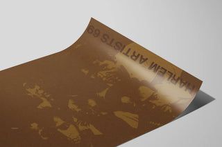 Vintage Poster for Harlem Artists Exhibition 69 - Studio Museum Harlem — artwork view