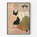 Vintage Harper's August Poster by Edward Penfield