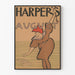 Vintage Harper's August 1894 Poster - Art Deco Illustration