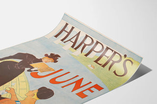 Vintage Harper's June Poster by Edward Penfield