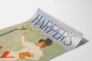 Vintage poster Harper's May 1894 by Edward Penfield