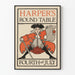 Vintage Poster Harper's Round Table - July 4, 1776