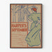 Vintage Harper's September Style Art Nouveau Poster