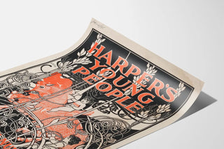 Vintage poster Harper's Young People New Year's Number 1895
