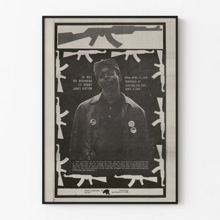 Homage Poster Lil Bobby James Hutton - Engaged Wall Decoration