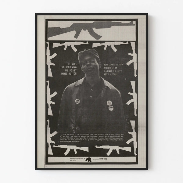 Homage Poster Lil Bobby James Hutton - Engaged Wall Decoration