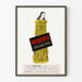 Vintage Hederyl Cellulites Advertising Poster