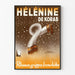 Vintage poster of Hélénine against colds and bronchitis