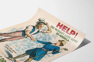 Vintage Poster Women's Land Army of America - New Jersey Division