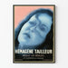 Vintage poster of Hémagène Tailleur, illustration of a feminine face