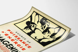 Vintage poster Hemagglutinin Giraud - Source of strength and energy