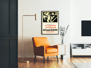Vintage poster Hemagglutinin Giraud - Source of power and energy