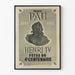 Decorative poster Henri IV Celebrations of the 4th Centennial Pau 1553-1953