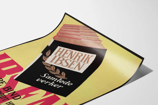 Vintage Collection Poster Books Henrik Ibsen