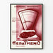 Vintage Medical Poster Hepathemo Severe Anemias