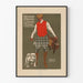 Vintage Hermann Scherrer poster of a sports tailor in Munich