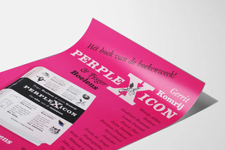 Artistic poster Perplexicon by Gerrit Komrij and Tysger Boelens