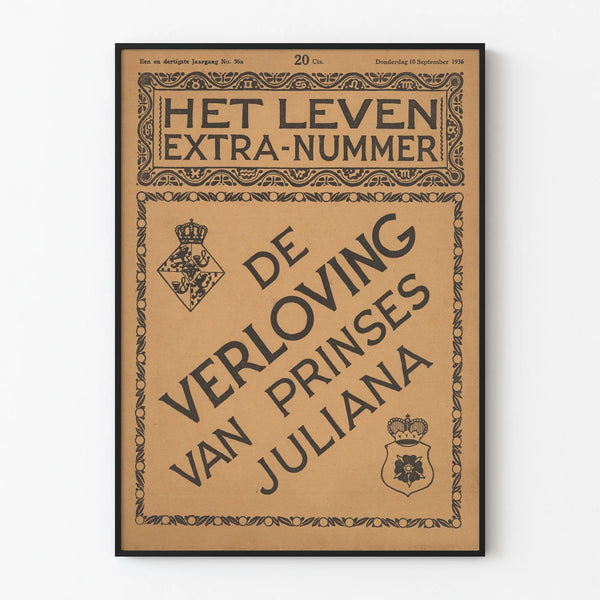 Vintage Poster 'Het Leven Extra-Nummer' 1936
