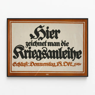 Vintage Poster - Yesterday, They Drew the War Bond — framed artwork on a wall