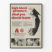 Vintage Poster Health: Hypertension - Prevention and Information