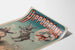 Vintage horse racing poster: acrobatic donkey and circus performer