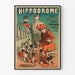 Vintage Poster of Hippodrome Pont de l'Alma - Exhibition of the Eight Tyrolean Dwarfs