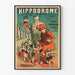 Vintage poster Hippodrome The Dwarfs Tyrolean Exhibition