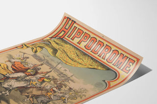 Vintage Poster Hippodrome Large Arab Fantasy