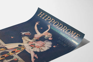 Vintage Poster Hippodrome Souvenir Book Classical Dance