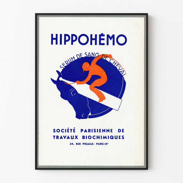 Hippohémo Poster - Vintage Scientific Wall Decoration