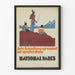 National Parks Poster - His Hunting Ground of Yesterday