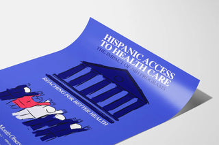 Hispanic Access to Health Care - Impact of NIH Programs Poster for Wall Decoration