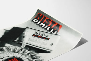 Vintage His­ta-Dimilli Injection advertising poster