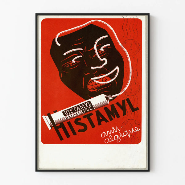 Vintage Advertising Poster for Baume Histamyl Anti-Itch